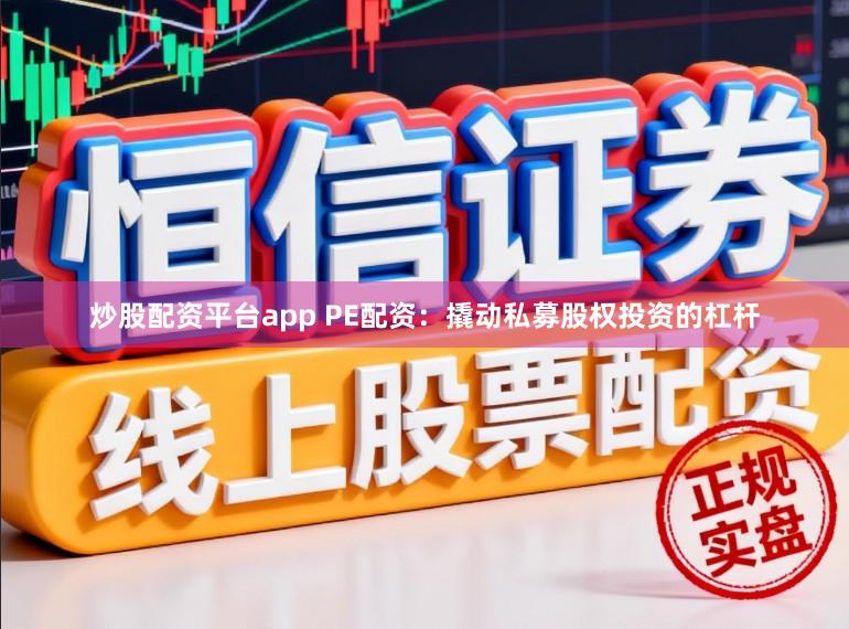 炒股配资平台app PE配资：撬动私募股权投资的杠杆